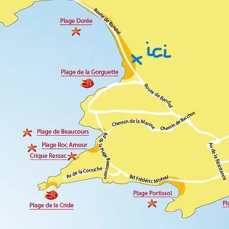 Lägenhet Vue Grande Terrasse A 2 Min A Pieds