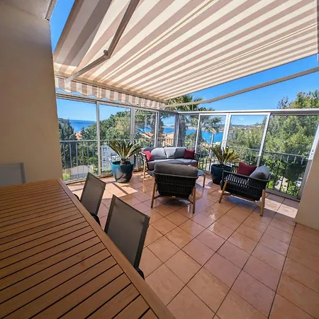 Vue Grande Terrasse A 2 Min A Pieds Lägenhet Sanary-sur-Mer